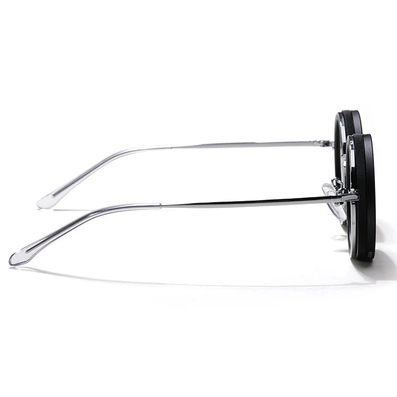 Rounded polarized Glasses With adjustable ND Filter